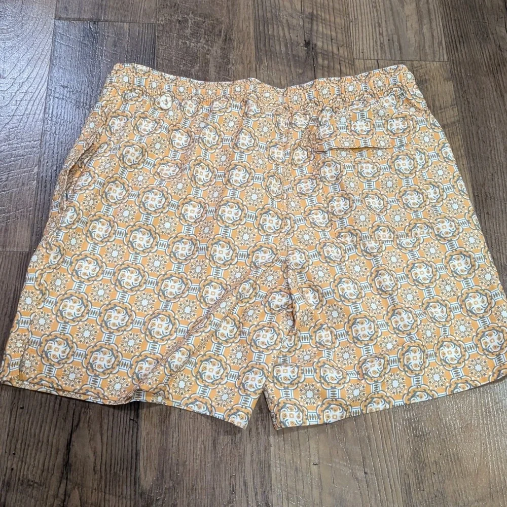Goodfellow & Co Swim Trunks Mens Large Gold NWT 7